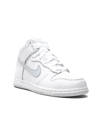 Nike Dunk High Sp "pure Platinum" Sneakers In White
