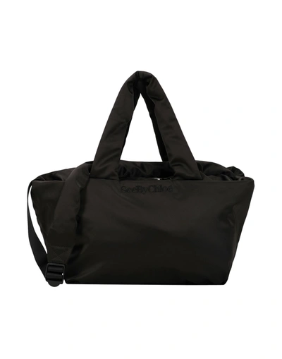 Shop See By Chloé Tillie Tote Bag Woman Handbag Black Size - Polyester