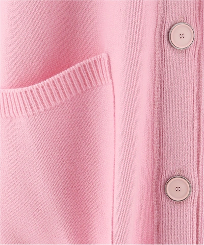 Shop Givenchy Studded Cardigan In Pink
