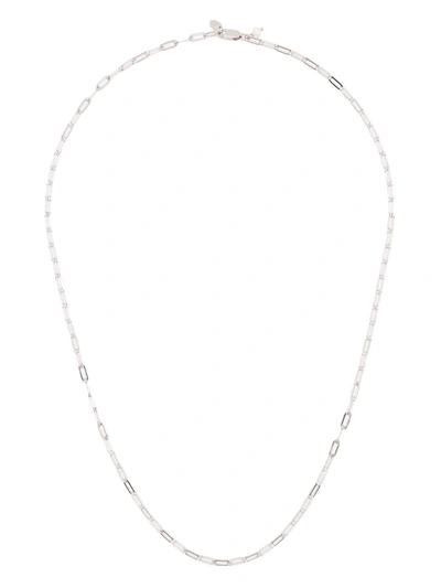 Shop Maria Black Gemma Sterling Silver Pearl Necklace In Silber