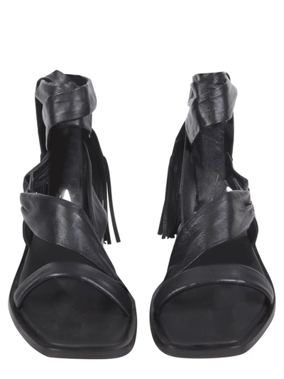 Shop Ash Mystic Sandals In Black