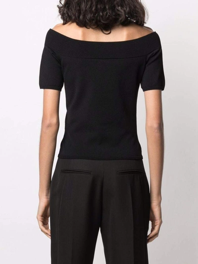 Shop Alexander Mcqueen Top Black