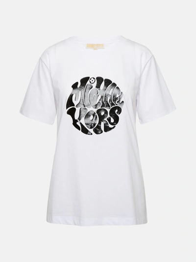 Shop Michael Michael Kors White T-shirt