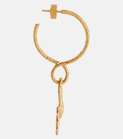 Jacquemus Womens Gold Les Creoles Chiquita Brass Earrings In Gold