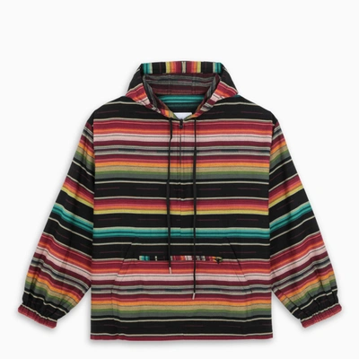 Shop Stampd Multicolour Striped Hoodie In Multicolor