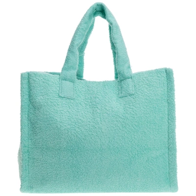 Shop Chiara Ferragni Logo Motif Tote Bag In Blue