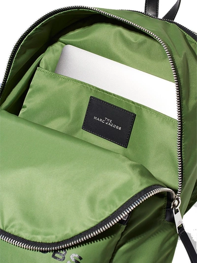 Shop Marc Jacobs The Zipper Backpack In Green