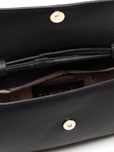 Shop Red Valentino Redvalentino Bow Detail Shoulder Bag In Black