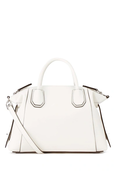 Shop Givenchy Antigona Soft Small Tote Bag In White