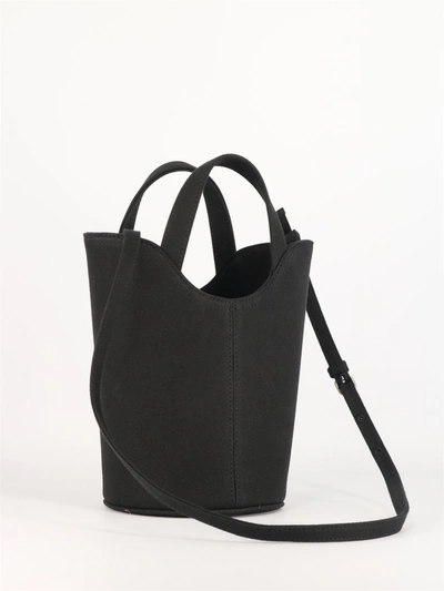 Shop Balenciaga Wave Xs Tote Bag In Black