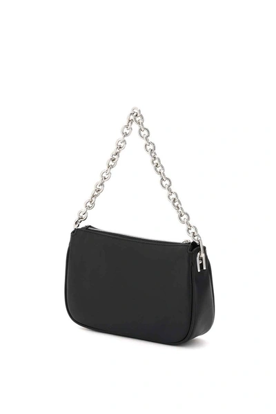 Shop Furla Moon Small Shoulder Bag In Black