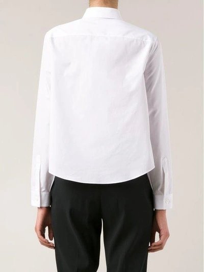 Shop Viktor & Rolf Asymmetrical Frill Shirt