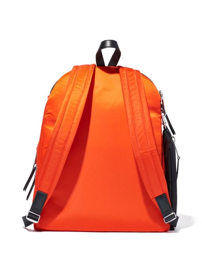 Shop Marc Jacobs The Zipper Backpack In Orange