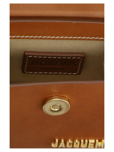 Shop Jacquemus Le Chiquito Mini Shoulder Bag In Brown