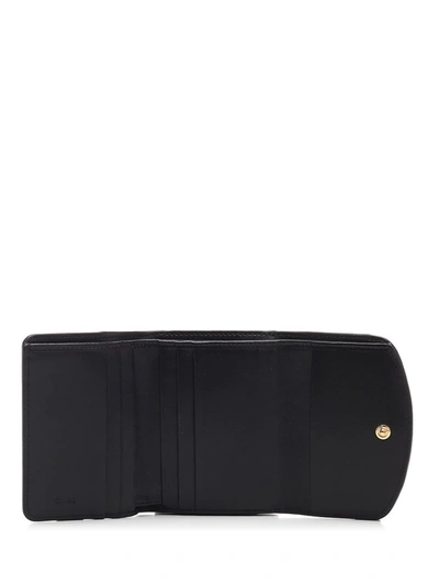 Shop Chloé C Small Tri In Black