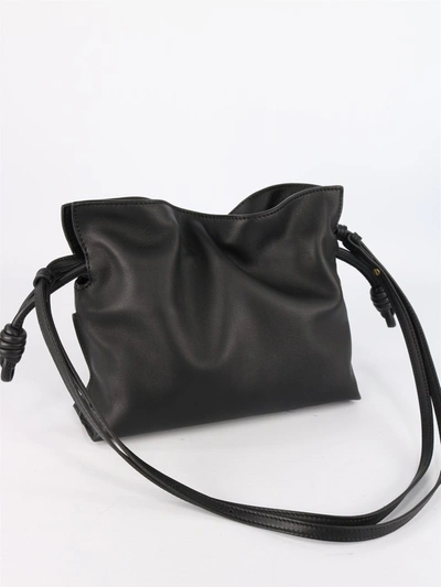 Shop Loewe Flamenco Mini Clutch Bag In Black