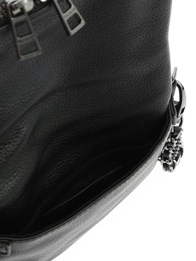 Shop Zadig & Voltaire Rock Nano Savage Clutch Bag In Black