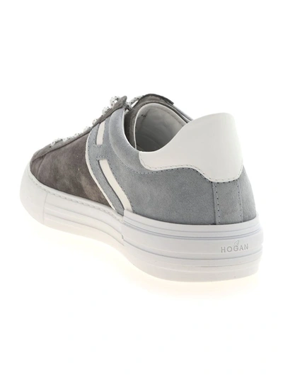 Shop Hogan Rebel Low In Grey