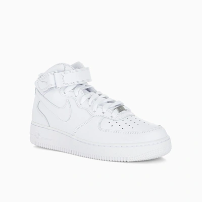 si Activamente Partido Nike White Air Force 1 '07 Mid Sneakers | ModeSens