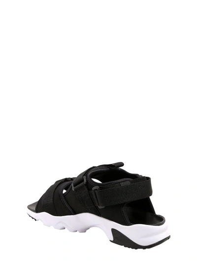 Shop Nike Canyon Buckle Detail Sandals In Black