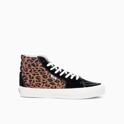 Shop Vans Ua Og Style 38 Ns Lx Leopard Print Sneakers In Multi