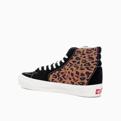 Shop Vans Ua Og Style 38 Ns Lx Leopard Print Sneakers In Multi