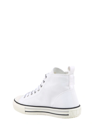 Shop Valentino Vltn Giggies Sneakers In White