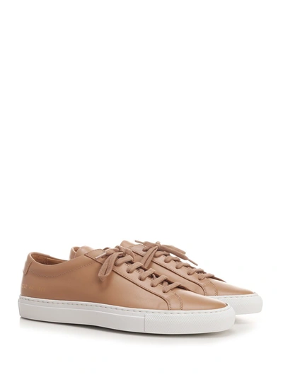 Shop Common Projects Achilles Low Sneakers In Beige