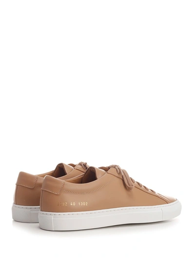 Shop Common Projects Achilles Low Sneakers In Beige