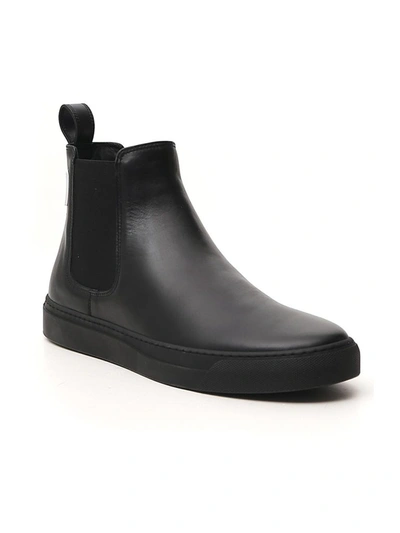 Shop Valentino Vltn Beatle Ankle Boots In Black