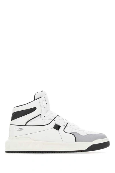 Shop Valentino Garavani One Stud Mid In White