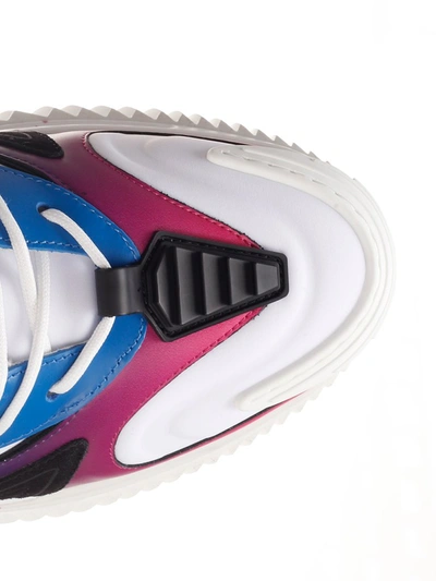 Shop Valentino Wade Runner Sneakers In Multi