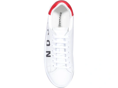 Shop Dsquared2 Icon Printed Low In White