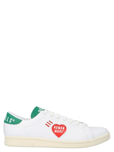 Shop Adidas Originals X Human Made Stan Smith Lace In White