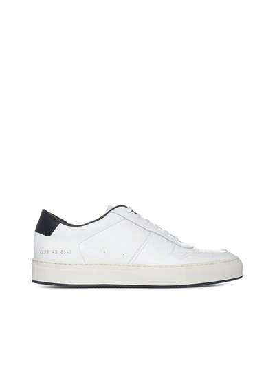 Shop Common Projects Bball 90 Sneakers In White