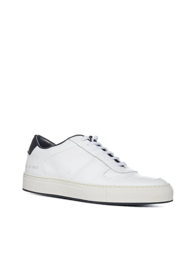 Shop Common Projects Bball 90 Sneakers In White