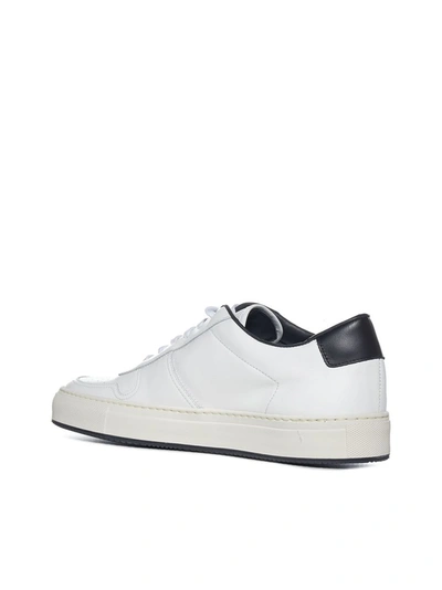 Shop Common Projects Bball 90 Sneakers In White