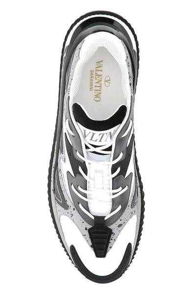 Shop Valentino Vltn Wade Runner Sneakers In Multi