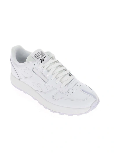 Shop Maison Margiela X Reebok Tabi Sneakers In White