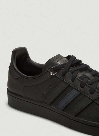 Shop Adidas Originals X 032c Campus Sneakers In Black