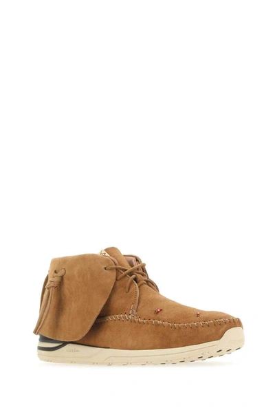 Shop Visvim Lhamo Ankle Boots In Brown