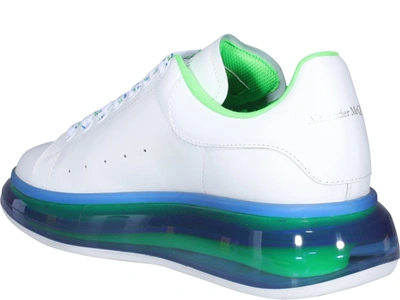 Shop Alexander Mcqueen Oversized Transparent Sole Sneakers In White