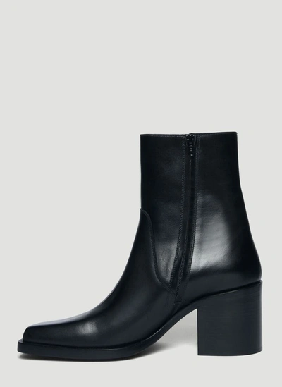 Shop Balenciaga Cut 80 Booties In Black