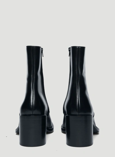 Shop Balenciaga Cut 80 Booties In Black