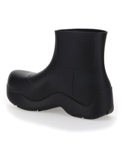 Shop Bottega Veneta The Puddle Ankle Boots In Black