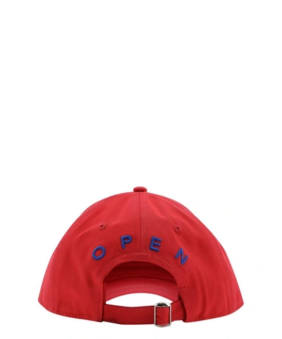Shop Autry Action Embroidered Baseball Cap In Red