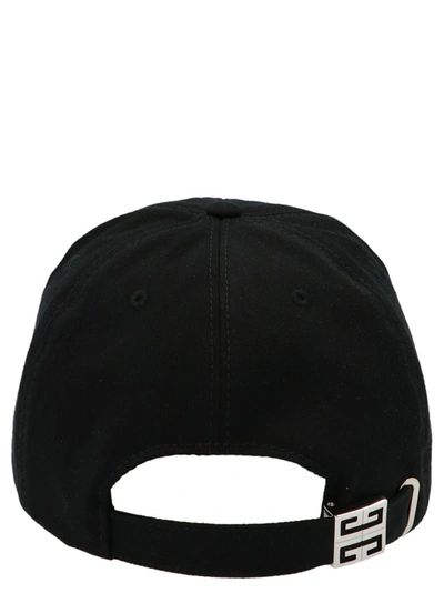 Shop Givenchy 4g Logo Embroidered Baseball Cap In Black