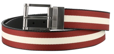 Shop Bally Taylan Buckle Belt In Multi