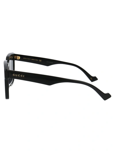 Shop Gucci Eyewear Square Frame Sunglasses In Black