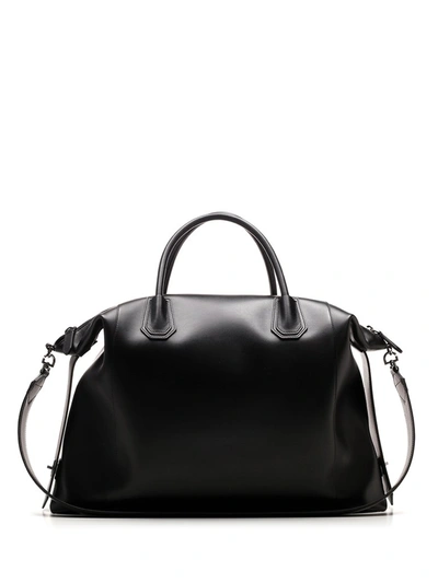 Shop Givenchy Antigona Soft Tote Bag In Black